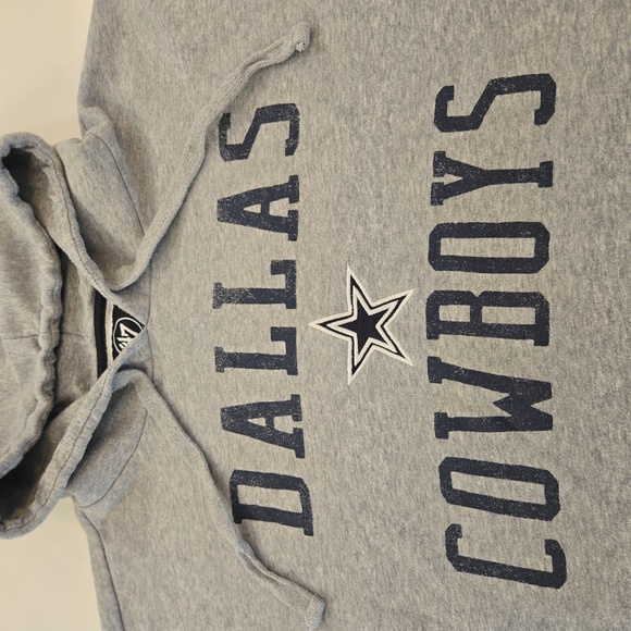 47 Gray Dallas Cowboys Hoodie - Picture 2 of 10